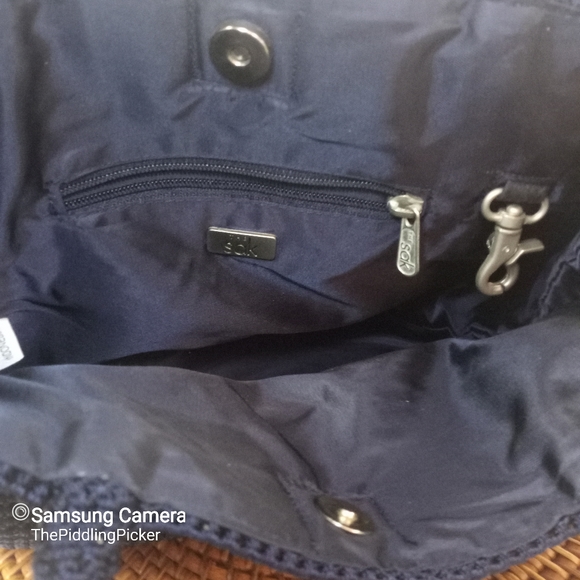 Navy Blue The Sak Handbag - Picture 7 of 9